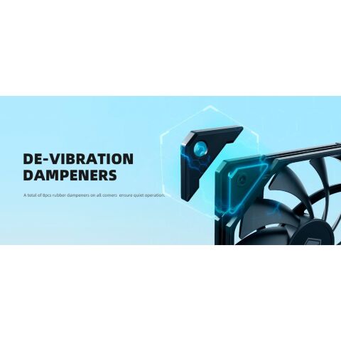 Кулер для корпуса ID-Cooling TF-12015-K - Нулевой остаток (Feed) - Нулевой остаток (Feed)