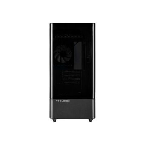 Корпус Prologix Lumi GM-01AB Glass Black - Нулевой остаток (Feed)  - Нулевой остаток (Feed) 