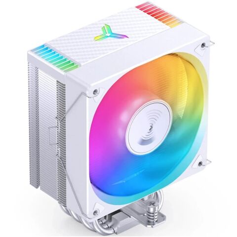 Кулер для процессора JONSBO Процесорний кулер JONSBO CR-1000 MAX ARGB White (120mm/4pin/1500RPM/32Dba/6 тепл (CR-1000 MAX ARGB White) - Нулевой остаток (Feed) - Нулевой остаток (Feed)