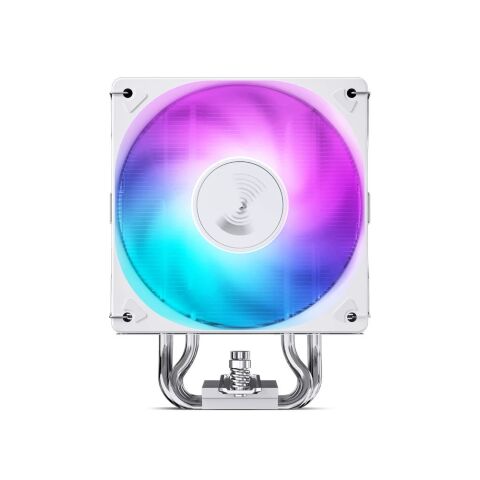 Кулер для процессора JONSBO Процесорний кулер JONSBO CR-1000 MAX ARGB White (120mm/4pin/1500RPM/32Dba/6 тепл (CR-1000 MAX ARGB White) - Нулевой остаток (Feed) - Нулевой остаток (Feed)