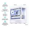 Корпус для ПК JONSBO D200 White