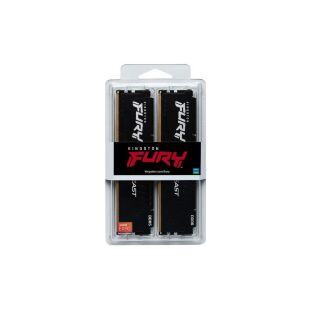 Модуль памяти для компьютера DDR5 32GB (2x16GB) 5600 MHz Beast AM5 Black Kingston Fury (ex.HyperX) (KF556C36BBEK2-32)