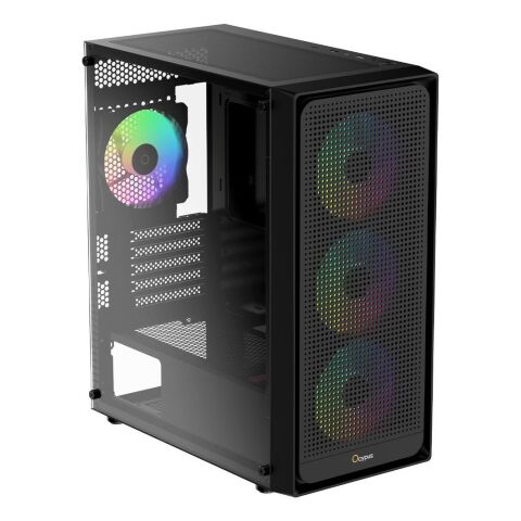 Корпус для ПК OCYPUS GAMMA C50 BK (GAMMA-C50-BKG000XX-GL) - Нулевой остаток (Feed)  - Нулевой остаток (Feed) 