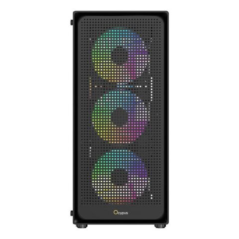 Корпус для ПК OCYPUS GAMMA C50 BK (GAMMA-C50-BKG000XX-GL) - Нулевой остаток (Feed)  - Нулевой остаток (Feed) 