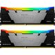 Модуль памяти для компьютера DDR4 32GB (2x16GB) 3200 MHz RenegadeRGB Kingston Fury (ex.HyperX) (KF432C16RB12AK2/32) - Модули памяти для компьютера - Модули памяти для компьютера