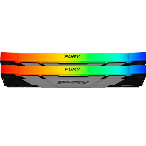 Модуль памяти для компьютера DDR4 32GB (2x16GB) 3200 MHz RenegadeRGB Kingston Fury (ex.HyperX) (KF432C16RB12AK2/32) - Модули памяти для компьютера - Модули памяти для компьютера