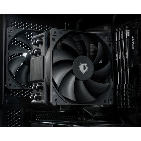 Кулер для процессора ID-Cooling SE-214-XT Black - Нулевой остаток (Feed) - Нулевой остаток (Feed)