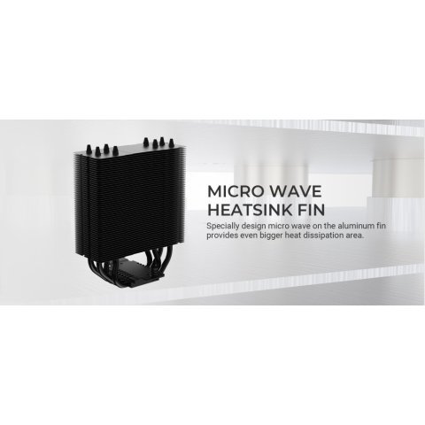 Кулер для процессора ID-Cooling SE-214-XT Black - Нулевой остаток (Feed) - Нулевой остаток (Feed)