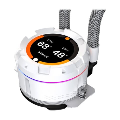 Система жидкостного охлаждения ID-Cooling SL360 XE White - Системы водного охлаждения  - Системы водного охлаждения 