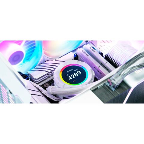 Система жидкостного охлаждения ID-Cooling SL360 XE White - Системы водного охлаждения  - Системы водного охлаждения 