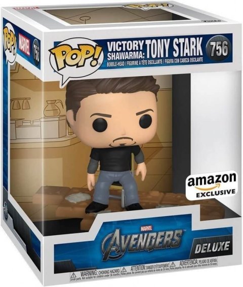 Фигурка Funko Marvel Avengers Victory Shawarma Tony Stark Iron Man фанко Exclusive 756 - -