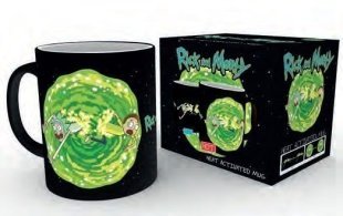 Кружка хамелеон теплочувствительная Rick and Morty Heat Change Mug 320 мл Portal