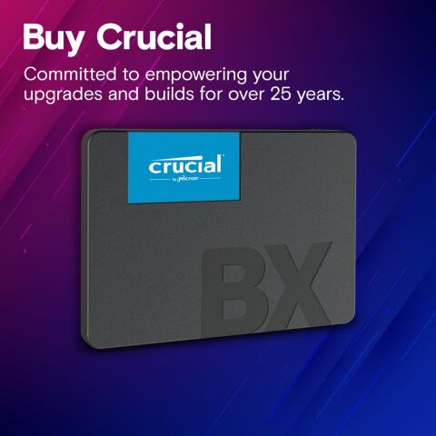Накопитель SSD 2.5" 4TB Micron (CT4000BX500SSD1) - Внутренние SSD  - Внутренние SSD 