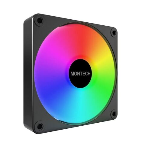 Кулер для корпуса MONTECH GF120 V2 ARGB PWM (B) - Нулевой остаток (Feed)  - Нулевой остаток (Feed) 