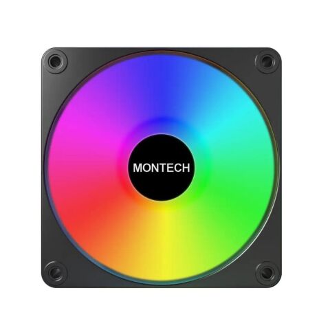 Кулер для корпуса MONTECH GF120 V2 ARGB PWM (B) - Нулевой остаток (Feed)  - Нулевой остаток (Feed) 