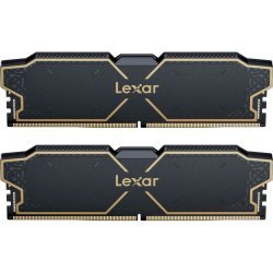 Модуль памяти для компьютера DDR5 32GB (2x16GB) 6000 MHz Thor Black Lexar (LD5U16G60C38LG-RGD)