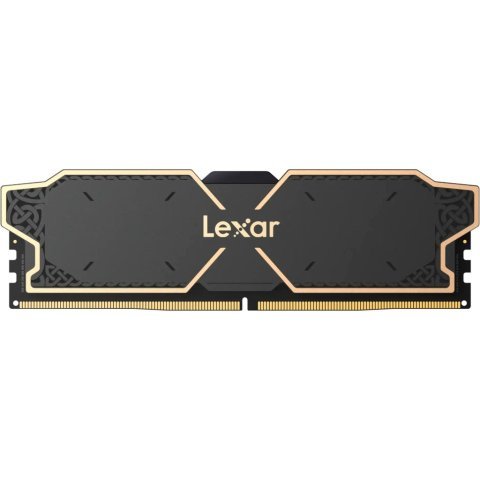 Модуль памяти для компьютера DDR5 32GB (2x16GB) 6000 MHz Thor Black Lexar (LD5U16G60C38LG-RGD) - Нулевой остаток (Feed) - Нулевой остаток (Feed)