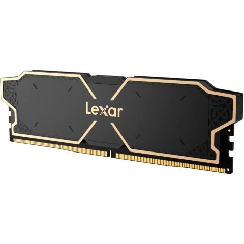 Модуль памяти для компьютера DDR5 32GB (2x16GB) 6000 MHz Thor Black Lexar (LD5U16G60C38LG-RGD) - Нулевой остаток (Feed) - Нулевой остаток (Feed)