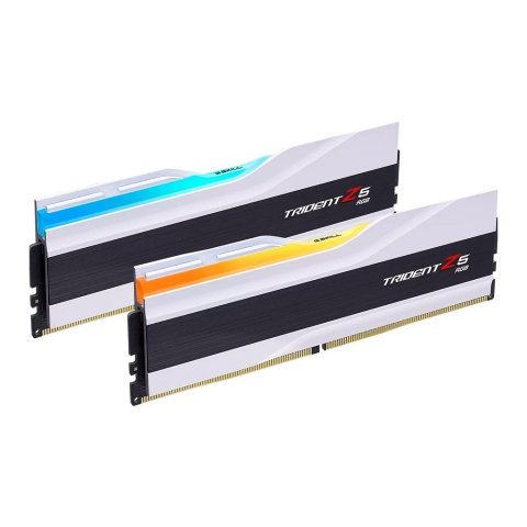 Модуль памяти для компьютера DDR5 32GB (2x16GB) 7200 MHz Trident Z5 RGB Matte White G.Skill (F5-7200J3445G16GX2-TZ5RW) - Нулевой остаток (Feed)  - Нулевой остаток (Feed)