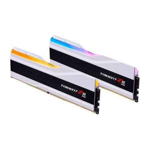 Модуль памяти для компьютера DDR5 32GB (2x16GB) 7200 MHz Trident Z5 RGB Matte White G.Skill (F5-7200J3445G16GX2-TZ5RW) - Нулевой остаток (Feed)  - Нулевой остаток (Feed)