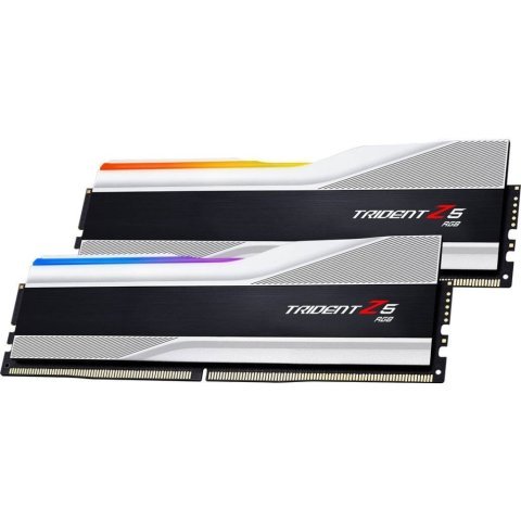 Модуль памяти для компьютера DDR5 32GB (2x16GB) 7200 MHz Trident Z5 RGB Matte White G.Skill (F5-7200J3445G16GX2-TZ5RW) - Нулевой остаток (Feed)  - Нулевой остаток (Feed)