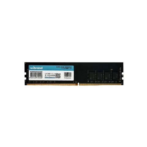 Модуль памяти для компьютера DDR4 8GB 2666 MHz Wibrand (WI2666DDR4D/8GB) - Нулевой остаток (Feed) - Нулевой остаток (Feed)