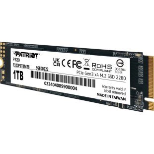 Накопитель SSD M.2 2280 1TB Patriot (P320P1TBM28)