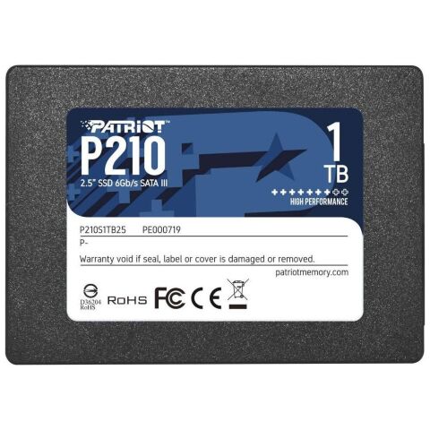 Накопитель SSD 2.5" 1TB Patriot (P210S1TB25) - Внутренние SSD - Внутренние SSD