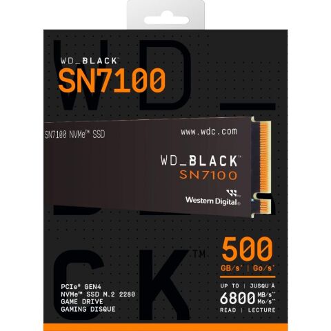 Накопитель SSD M.2 2280 500GB SN7100 WD (WDS500G4X0E) - Нулевой остаток (Feed)  - Нулевой остаток (Feed) 