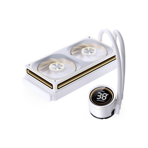 Система жидкостного охлаждения JONSBO TH-240 White - Системы водного охлаждения  - Системы водного охлаждения