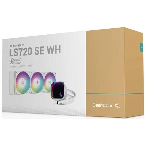 Система жидкостного охлаждения Deepcool LS720 SE White (R-LS720-WHAMMM-G-1) - Нулевой остаток (Feed)  - Нулевой остаток (Feed) 