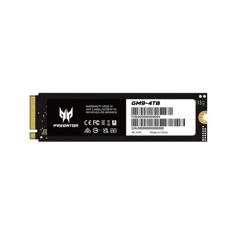 Накопитель SSD M.2 2280 4TB GM9 Acer Predator (BL.9BWWR.138) - Нулевой остаток (Feed)  - Нулевой остаток (Feed)