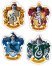 Наклейки ABYstyle Harry Potter Hogwarts Houses (Гаррі Поттер) Хогвартс - -