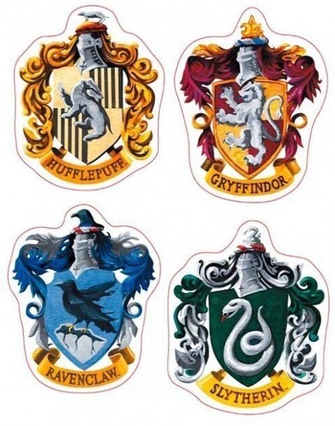 Наклейки ABYstyle Harry Potter Hogwarts Houses (Гаррі Поттер) Хогвартс - -