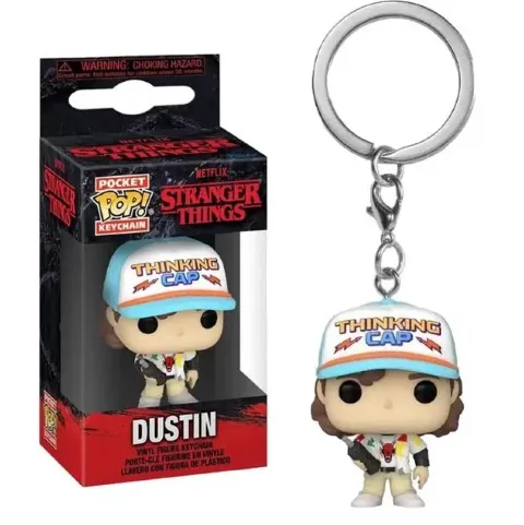 Брелок Funko Stranger Things: Dustin фанко Дуже дивні справи Дастін 4 см. - -