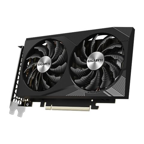 Видеокарта GIGABYTE GeForce RTX3050 8Gb WINDFORCE OC V2 (GV-N3050WF2OCV2-8GD) - Видеокарты  - Видеокарты 