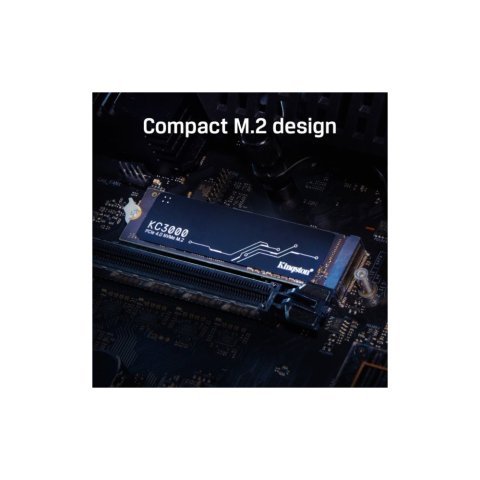 Накопитель SSD M.2 2280 512GB Kingston (SKC3000S/512G) - Внутренние SSD  - Внутренние SSD 