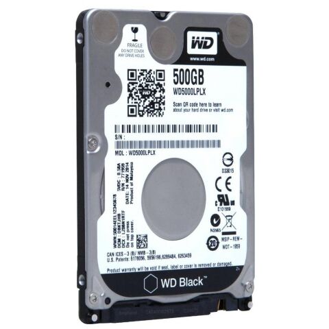 Жесткий диск для ноутбука 2.5" 500GB WD (WD5000LPLX) - Внутренние HDD  - Внутренние HDD 