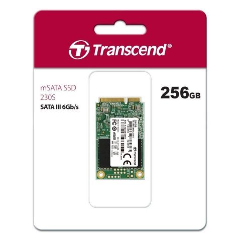 Накопитель SSD mSATA 256GB Transcend (TS256GMSA230S) - Нулевой остаток (Feed) - Нулевой остаток (Feed)