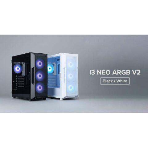 Корпус для ПК Zalman I3NEOARGBV2BLACK - Нулевой остаток (Feed)  - Нулевой остаток (Feed) 