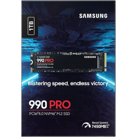 Накопитель SSD M.2 2280 1TB 990 PRO Samsung (MZ-V9P1T0BW) - Внутренние SSD - Внутренние SSD
