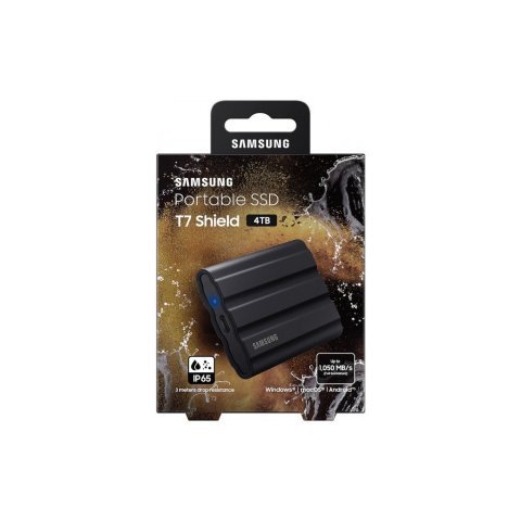 Накопитель SSD USB 3.2 2TB T7 Shield Samsung (MU-PE2T0S/EU) - Нулевой остаток (Feed) - Нулевой остаток (Feed)