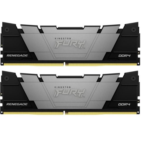 Модуль памяти для компьютера DDR4 64GB (2x32GB) 3200 MHz Fury Renegade Black Kingston Fury (ex.HyperX) (KF432C16RB2K2/64) - Нулевой остаток (Feed)  - Нулевой остаток (Feed) 