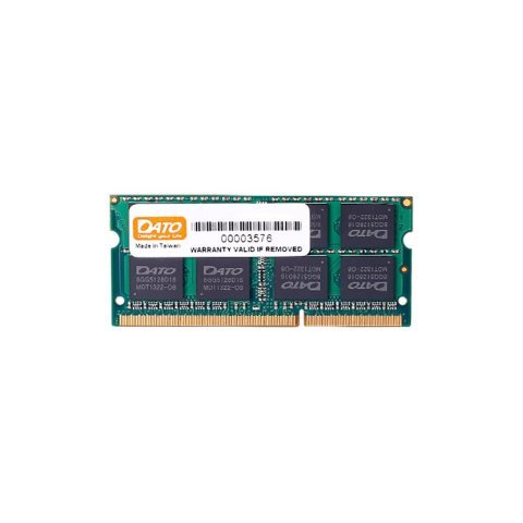 Модуль памяти для ноутбука SoDIMM DDR3 4GB 1600 MHz Dato (DT4G3DSDLD16) - Нулевой остаток (Feed)  - Нулевой остаток (Feed) 