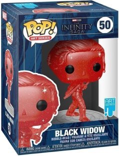 Фигурка Funko Pop Artist Series: Marvel Infinity Saga Black Widow (Exclusive) фанко Чёрная вдова 50