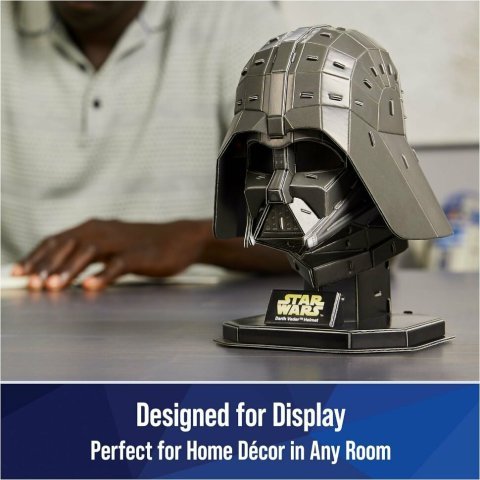 Пазл 4D Build Star Wars Darth Vader Helmet puzzle 3D картон Дарт Вейдер 83 шт. - -