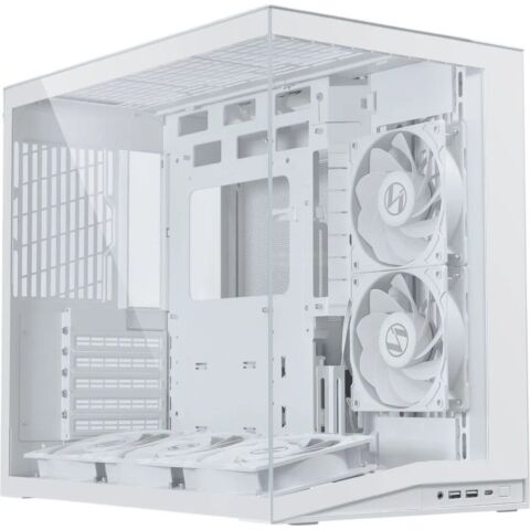 Корпус для ПК Lian Li O11 Dynamic Mini V2 Flow, White (G99.O11DMIV2FW.00) - Корпуса  - Корпуса 