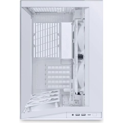 Корпус для ПК Lian Li O11 Dynamic Mini V2 Flow, White (G99.O11DMIV2FW.00) - Корпуса  - Корпуса 