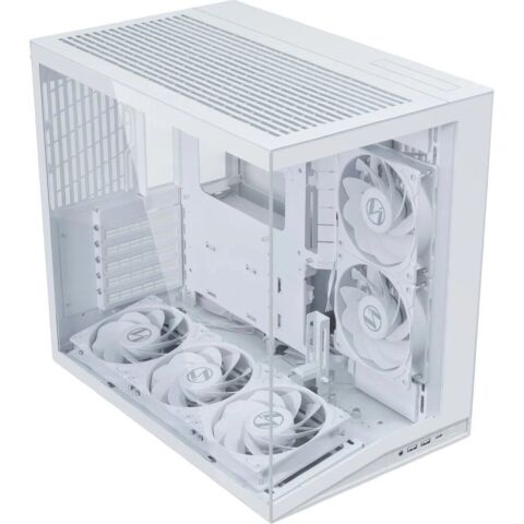 Корпус для ПК Lian Li O11 Dynamic Mini V2 Flow, White (G99.O11DMIV2FW.00) - Корпуса  - Корпуса 