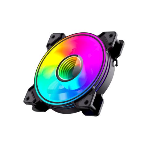 Кулер для корпуса Gamemax Dual Ring Infinity BK - Нулевой остаток (Feed)  - Нулевой остаток (Feed) 